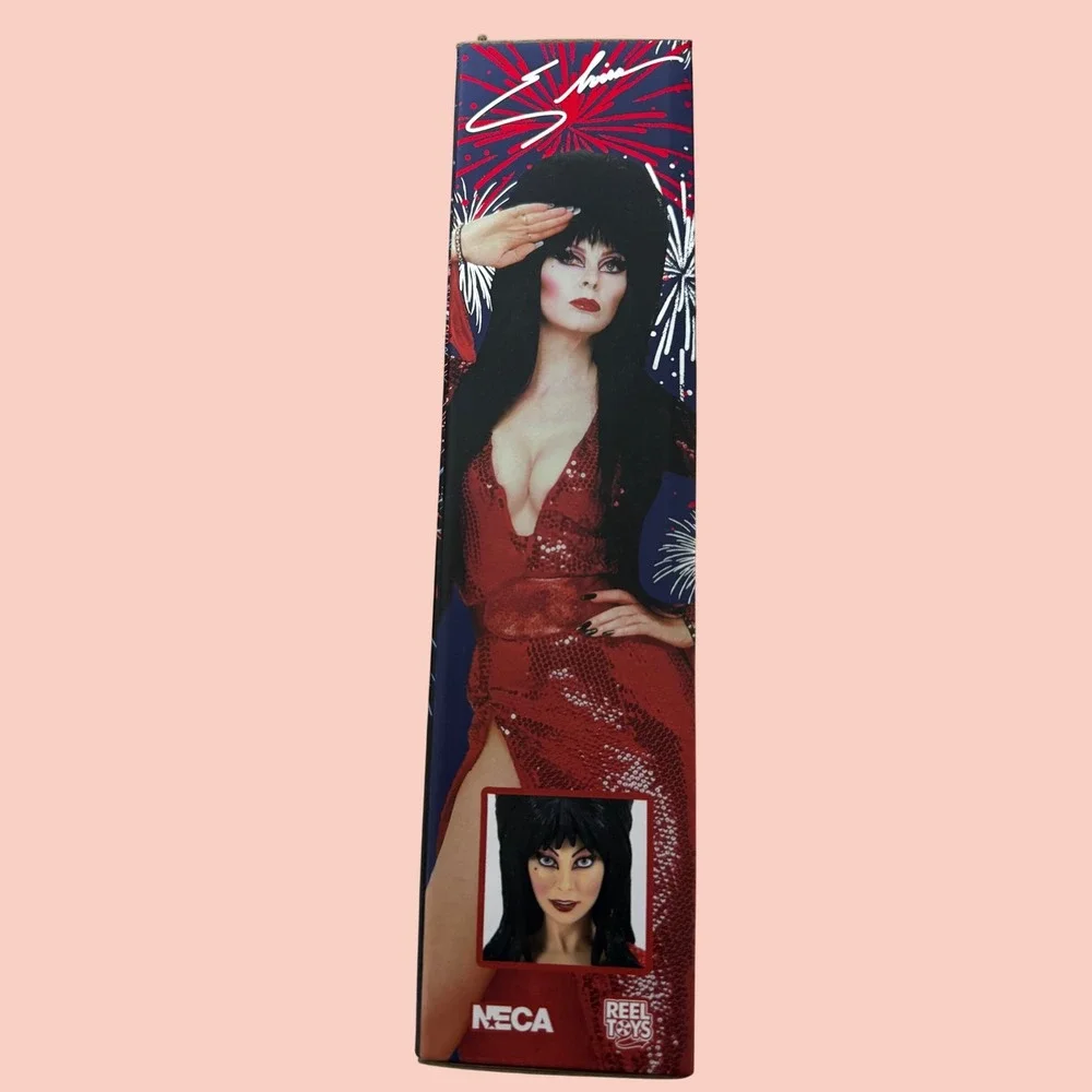 NECA Elvira Mistress of the Dark Red Fright & Boo 8 Inch Action Figure New